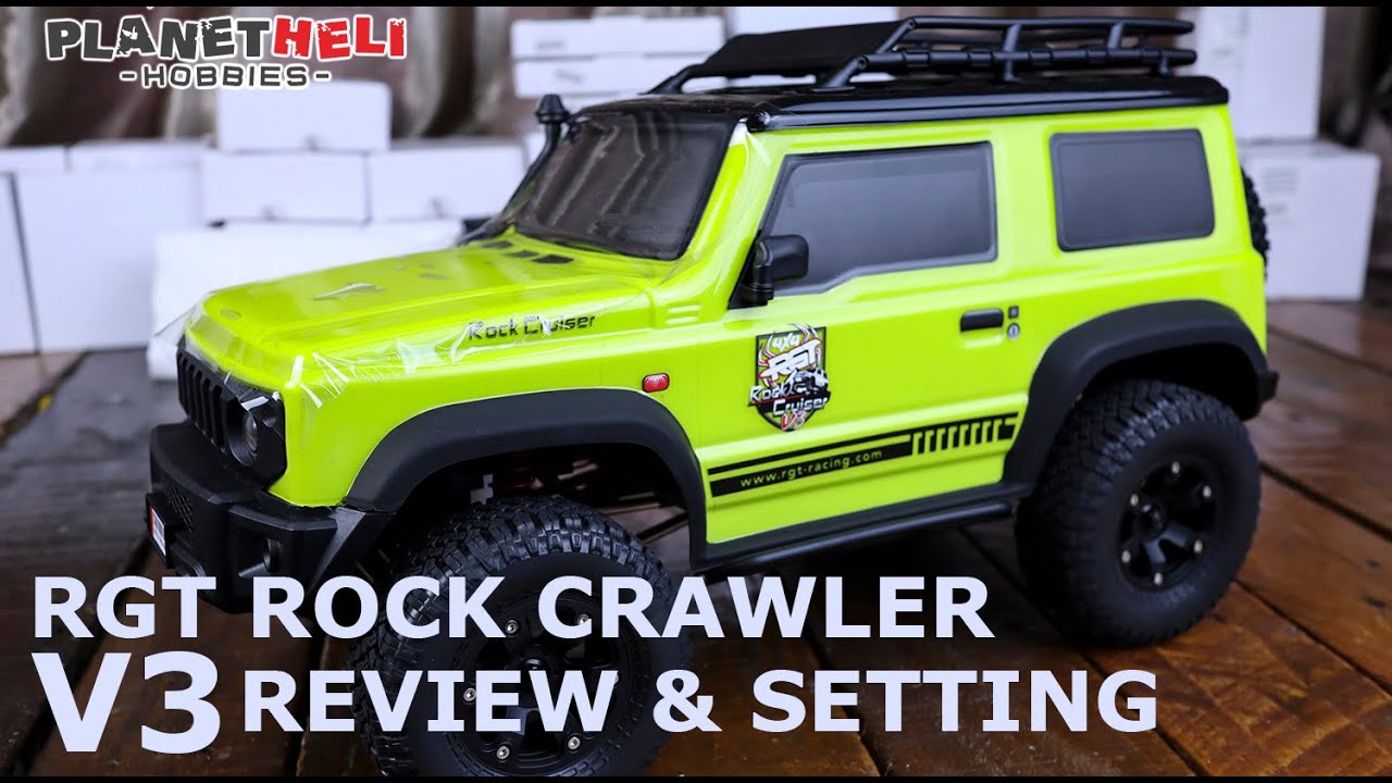 RGT Rock Crawler V3 Review and Setting