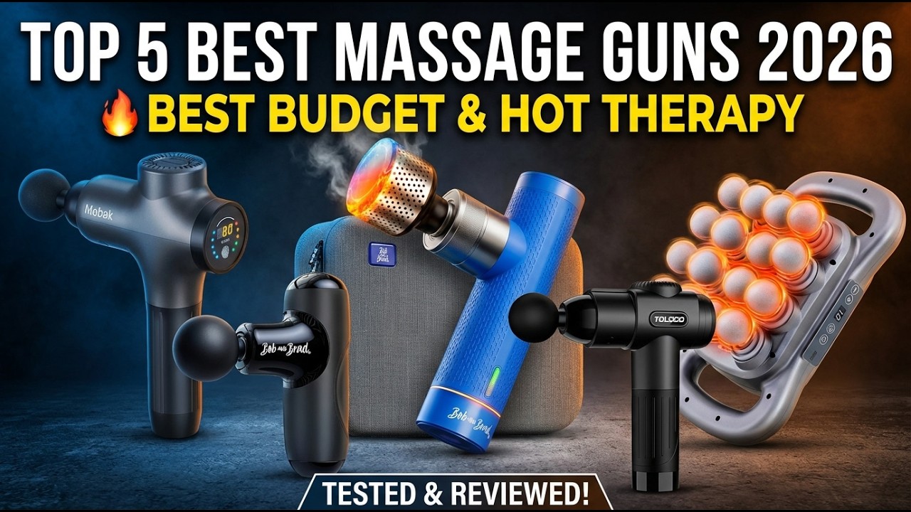 TOP 5 Best Massage Gun 2026 🔥 Best Budget Massage Gun on Amazon