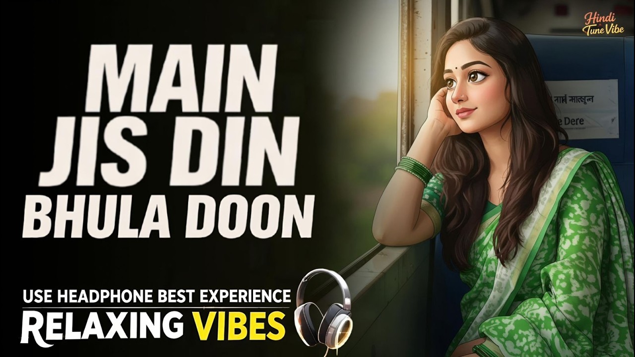 MAIN JIS DIN BHULA DOON | RELAXING LO- FI VERSION | मैं जिस दिन भुला दूँ | 90S HINDI  LO-FI SONGS