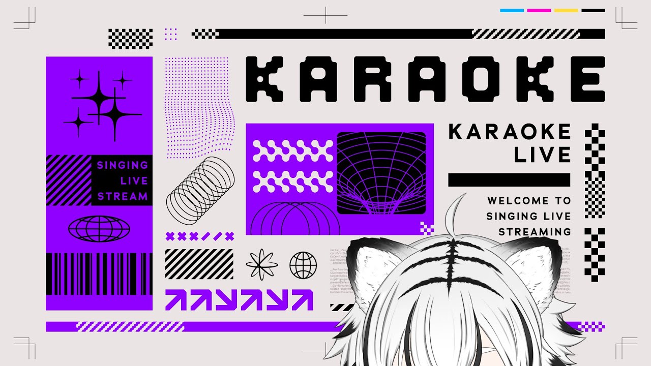 【歌枠】JOYSOUNDさんと仲良くなりながら紫のことを考える。明日歌枠リレーです【秋白ケイカ】