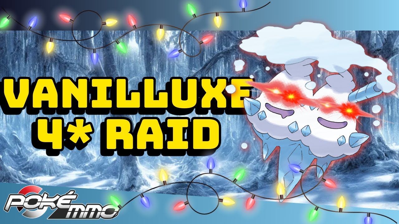 Vanilluxe Raid PokeMMO Christmas Event