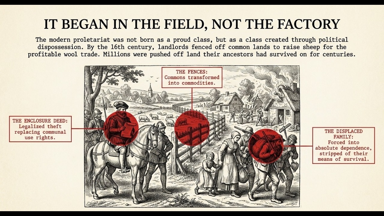 The Origin of the Capitalist Wage Labor System &mdash; Dispossession and the Making of the Proletariat