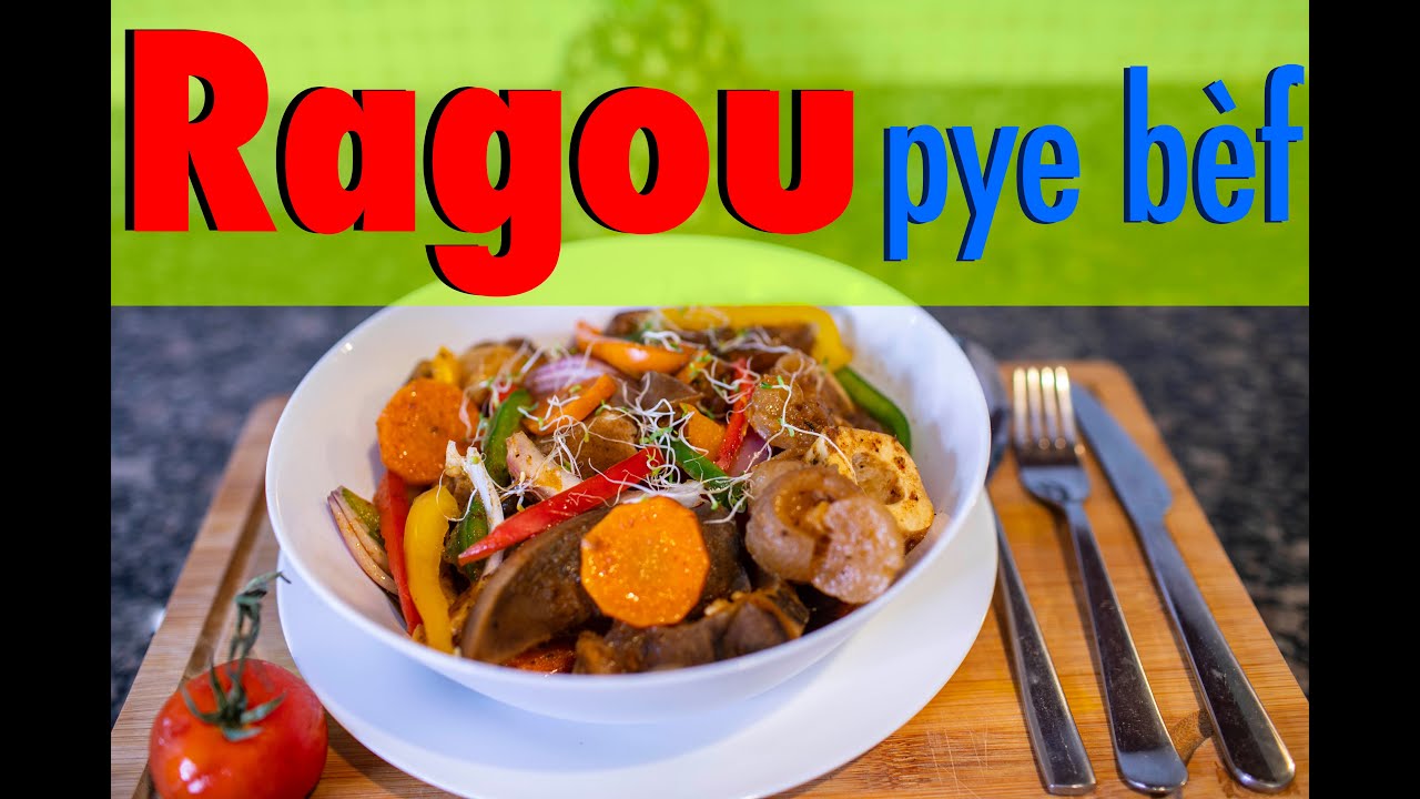 Resèt ragou pye bèf 100% Ayisyen