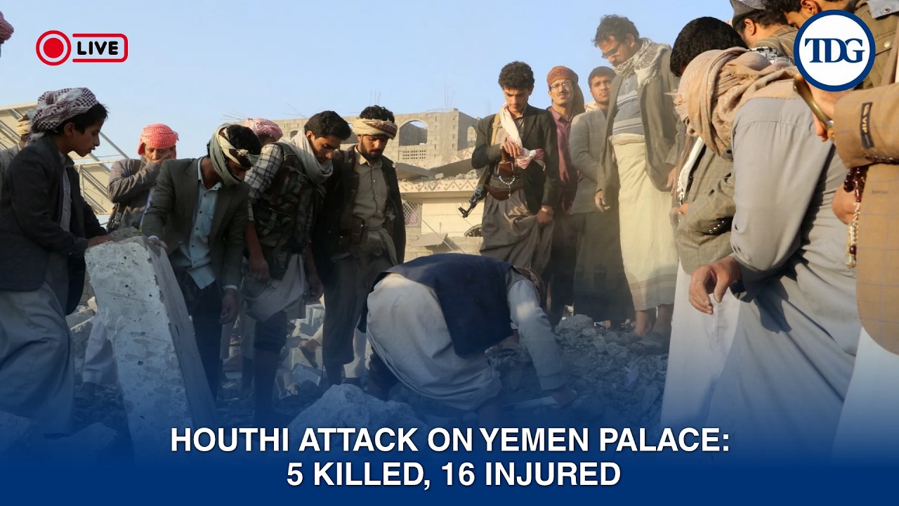 WATCH LIVE |  Houthi Attack Targets Yemen Presidential Palace In Aden, 5 Killed, 16 Injured