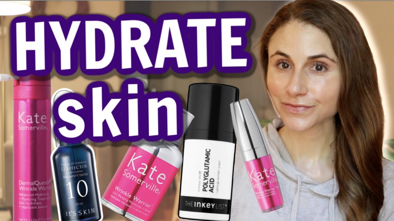 Fix dehydrated skin with polyglutamic acid| Dr Dray