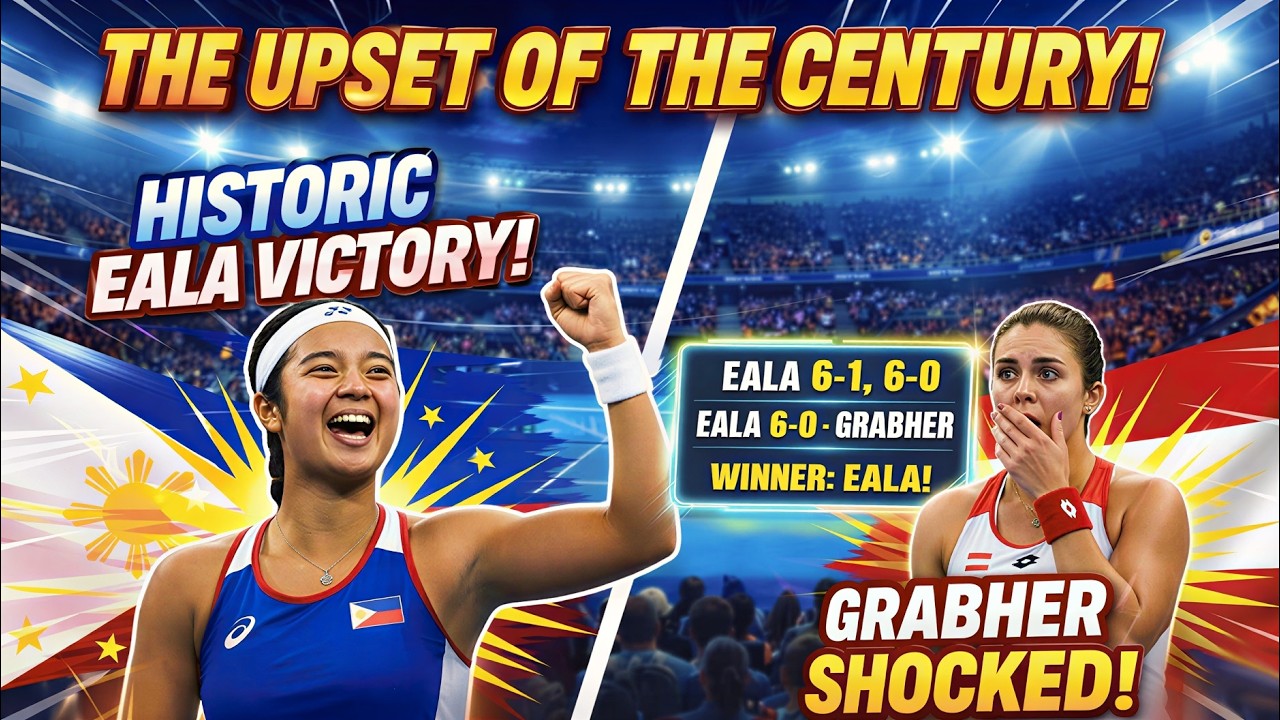 ИСТОРИЧЕСКОЕ СОБЫТИЕ?! Потрясающая победа Александры Эалы над Джулией Грабхер взорвала интернет.