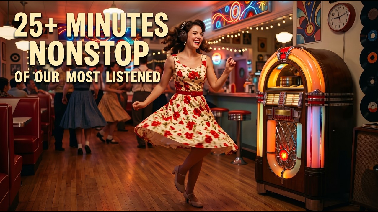 25+ MINUTES NONSTOP 🎶 | The Most-Loved Doo-Wop & Rock & Roll Songs | 1950s Music