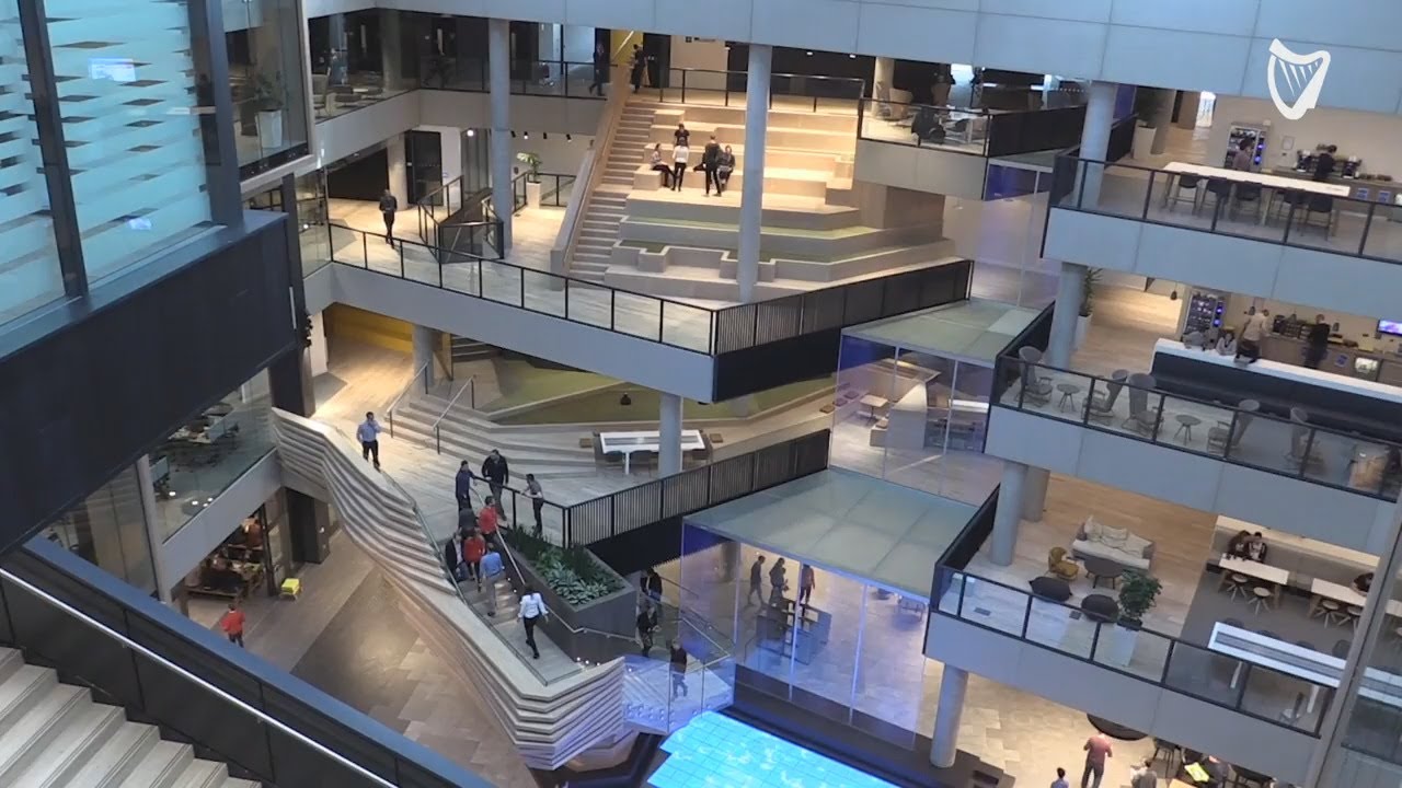VIDEO: Take a peek inside Microsoft's massive new Dublin campus