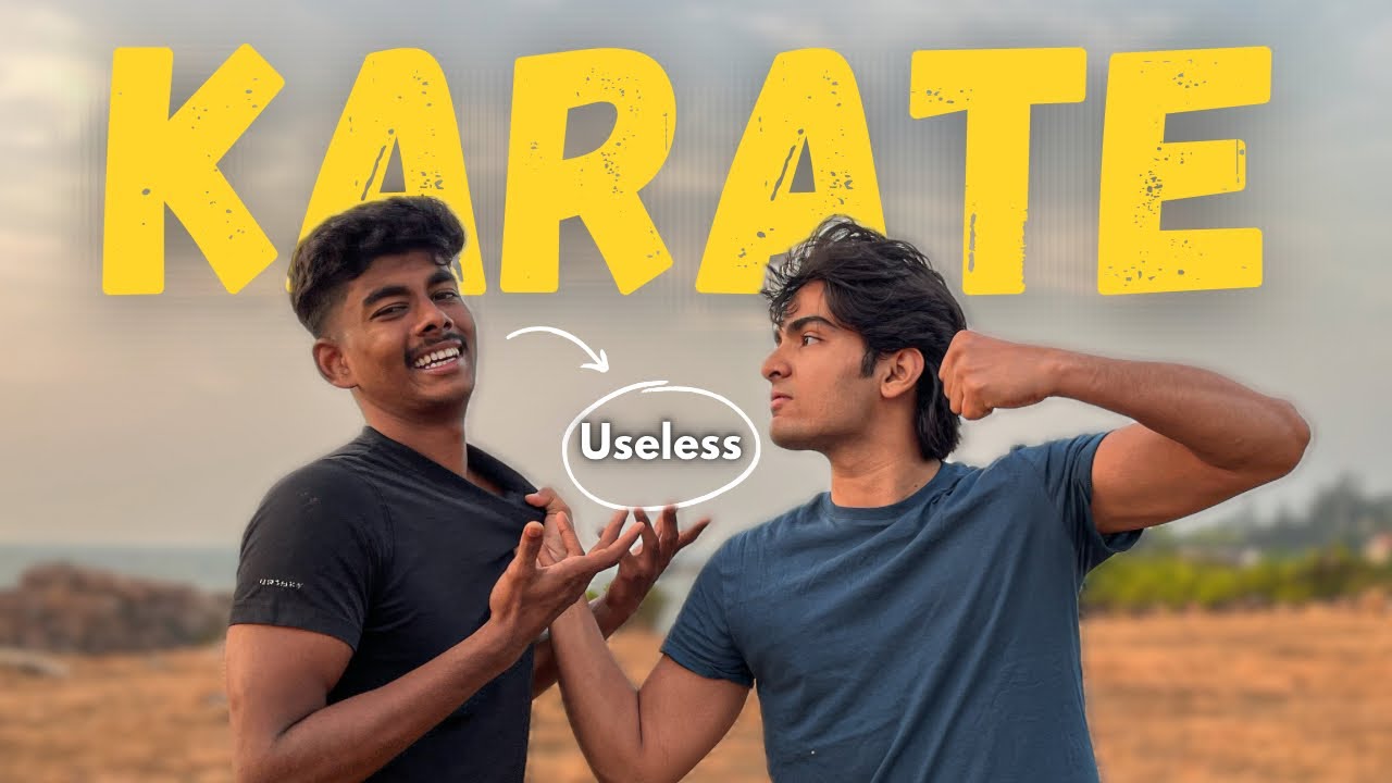 He challenged my KARATE