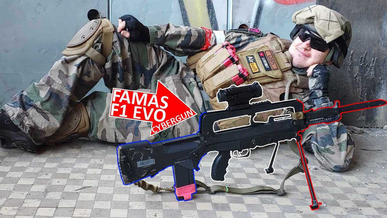 Airsoft Walka w zwarciu, Cybergun FAMAS F1