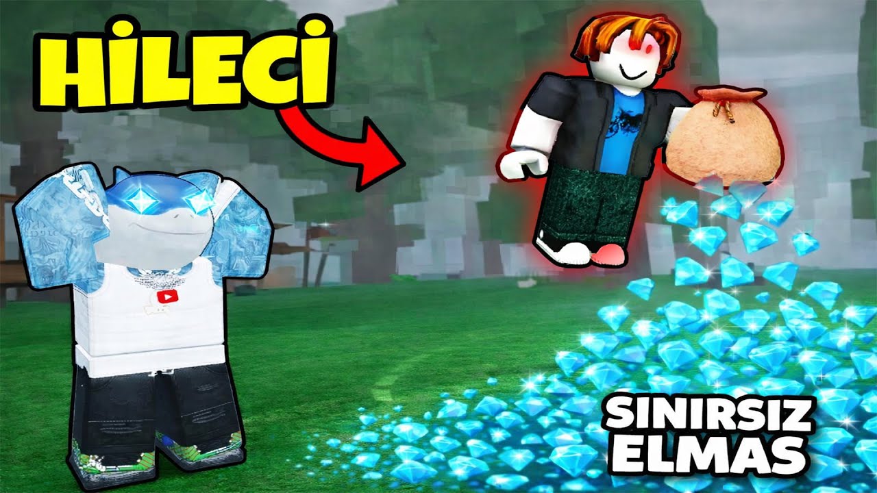SINIRSIZ ELMAS KASMA TAKTİĞİ!! İNANILMAZ!! - Roblox Ormanda 99 Gece