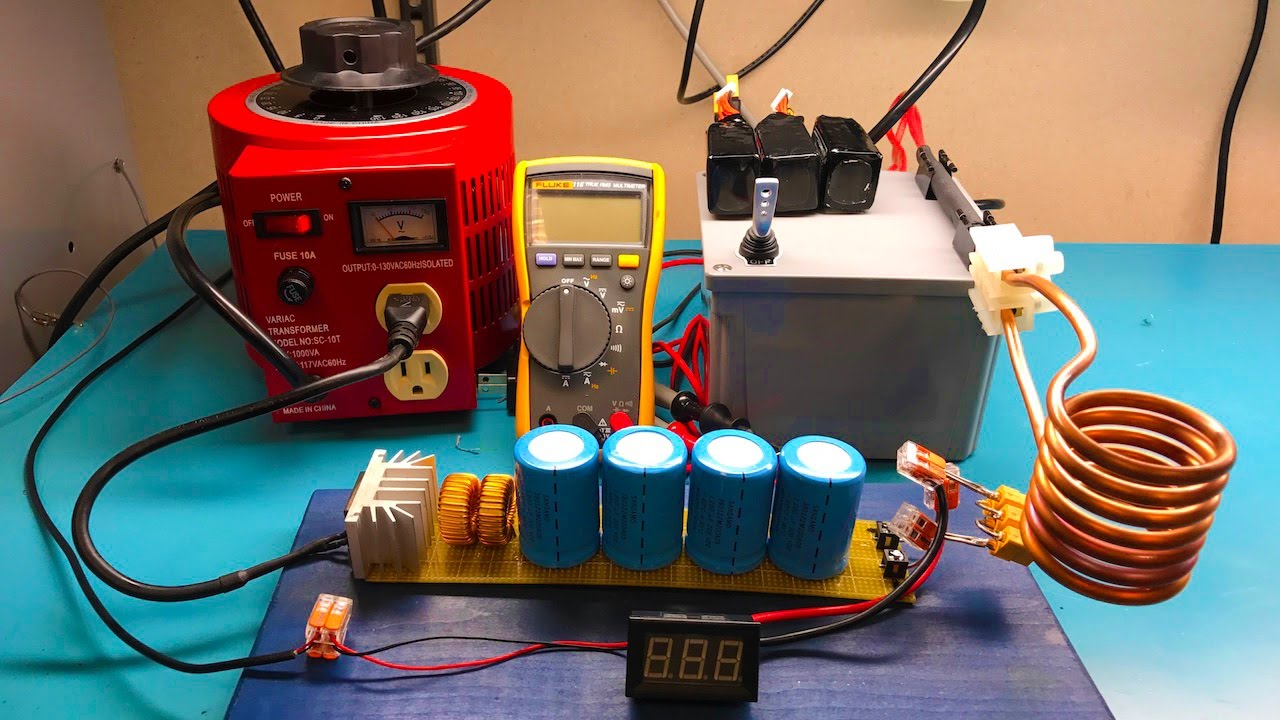 Testing the Portable Induction Heater and How to Build One