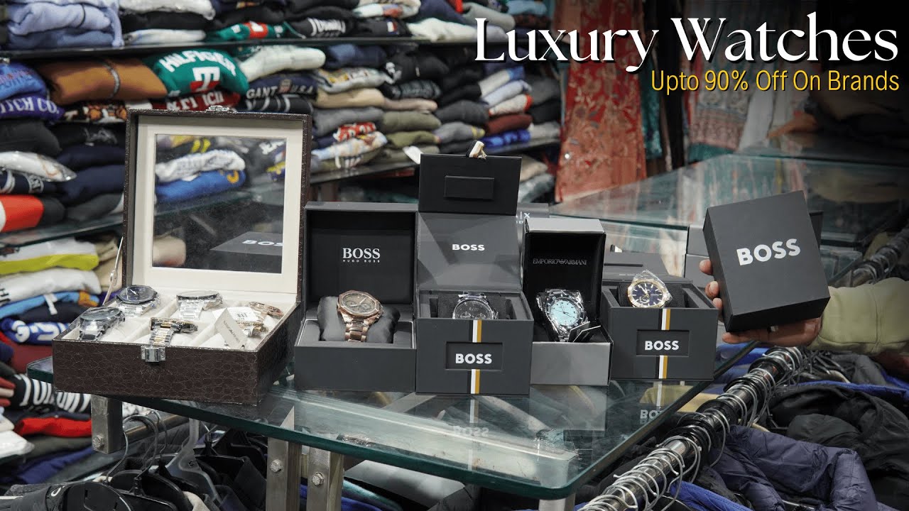 Top Brands Luxury Watches | Premium Export Surplus Clothing At 90% Off