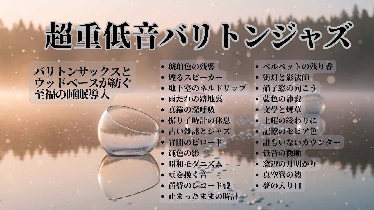 超重低音バリトンジャズ