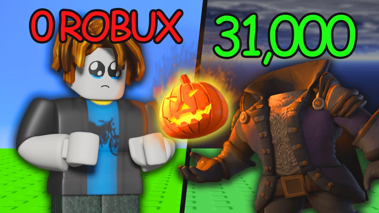 0 Robux на испытание Headless Horseman