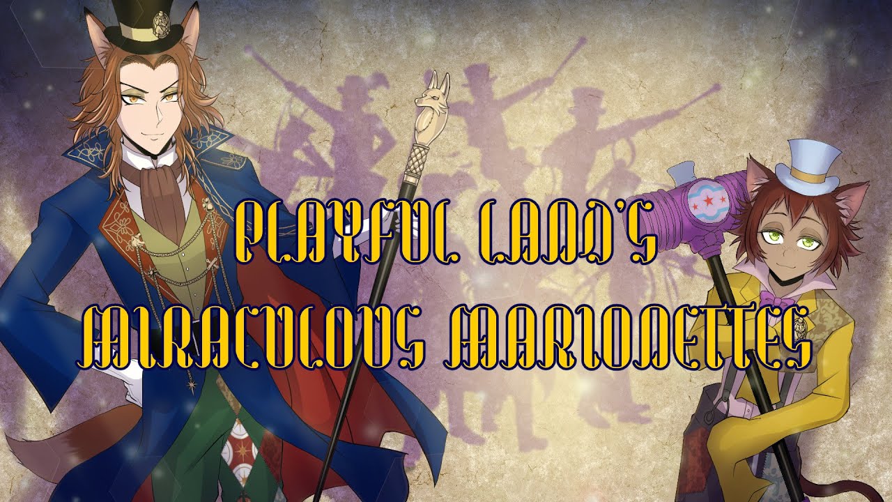 【手描きツイステ】Mr. Showtime【プレイフルランド】【フェロー・ギデル】