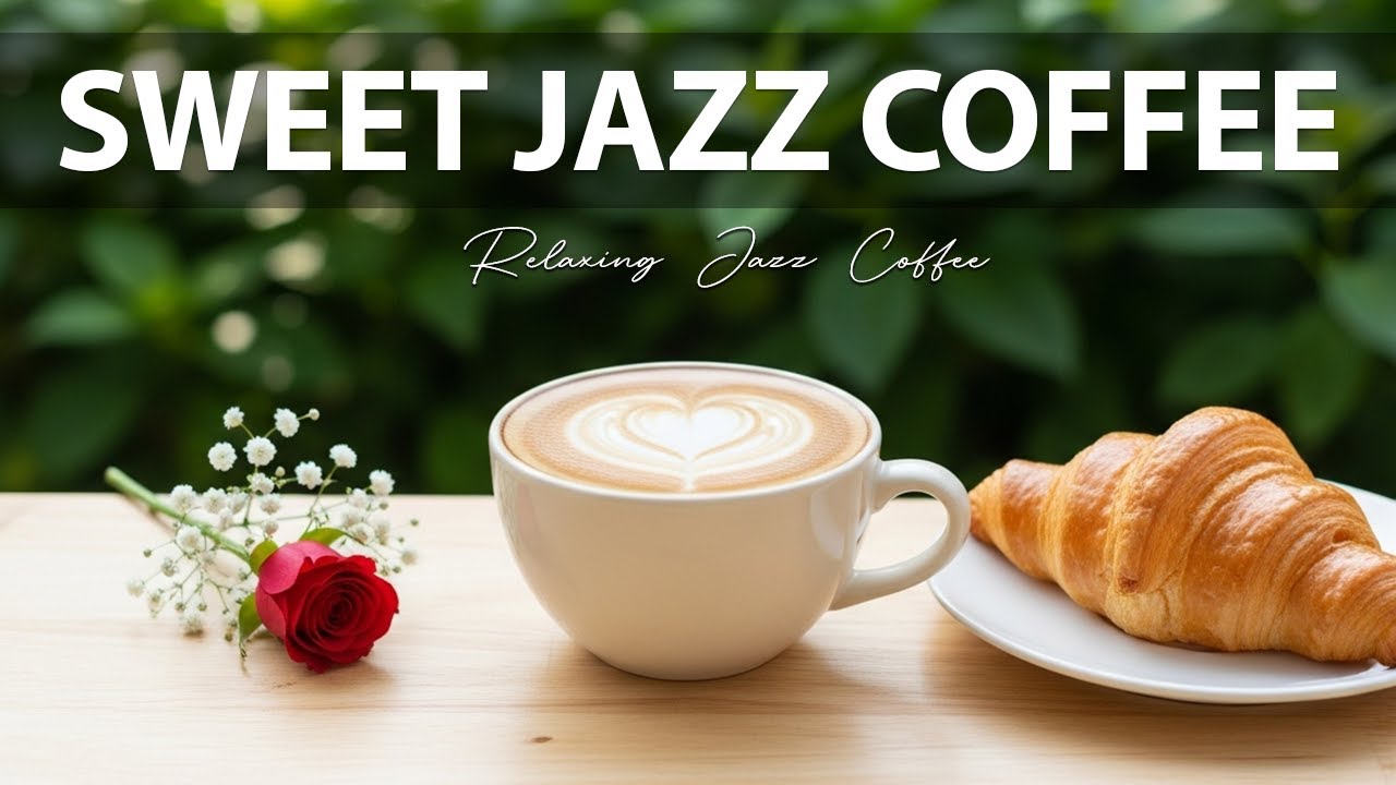 Sweet Jazz Music ☕ Relaxing Jazz Music with Relaxing Jazz & Bossa Nova Piano for Great Mood