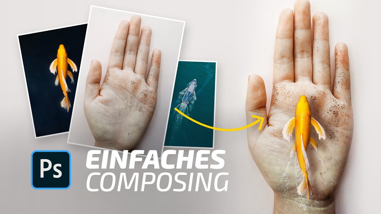 Einfaches Composing für Anfänger - Ebenenstile in Photoshop erklärt [deutsch] [2021]