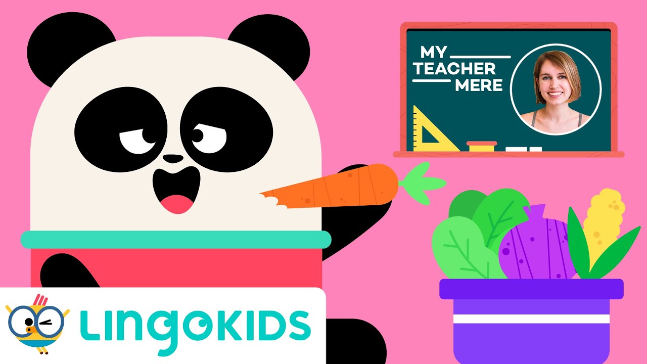 Learn About Vegetables in English 🍅🥬🥕 song for kids | Lingokids