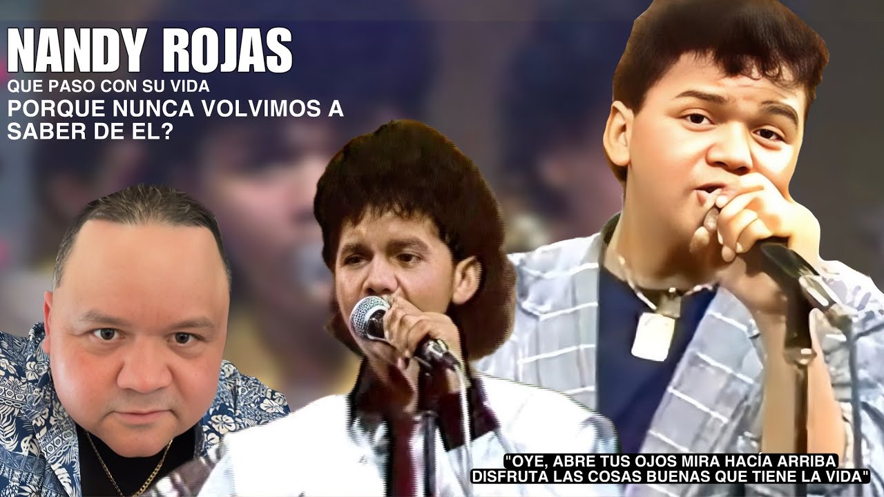 NANDY ROJAS: EL CANTANTE QUE EL MERENGUE NO DEBE OLVIDAR