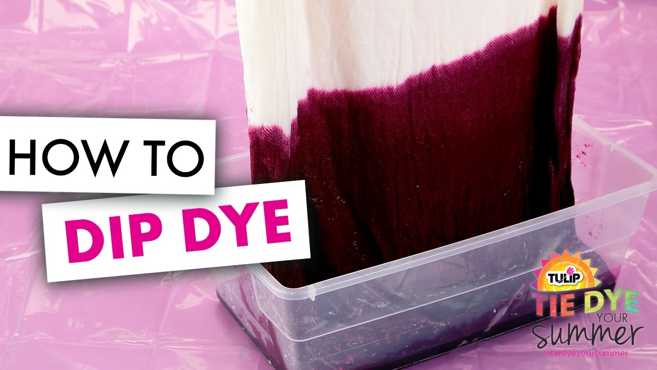 How To Dip Dye