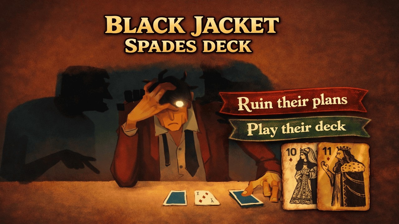 Black Jacket | Spades Deck | Golden King | Ruin Their Plans | Play Their Deck