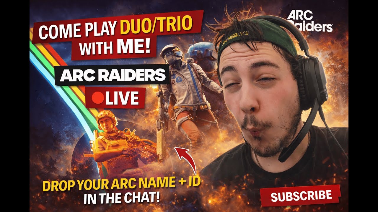 Come Play Duo/Trio With Me! - Arc Raiders 🔴 LIVE