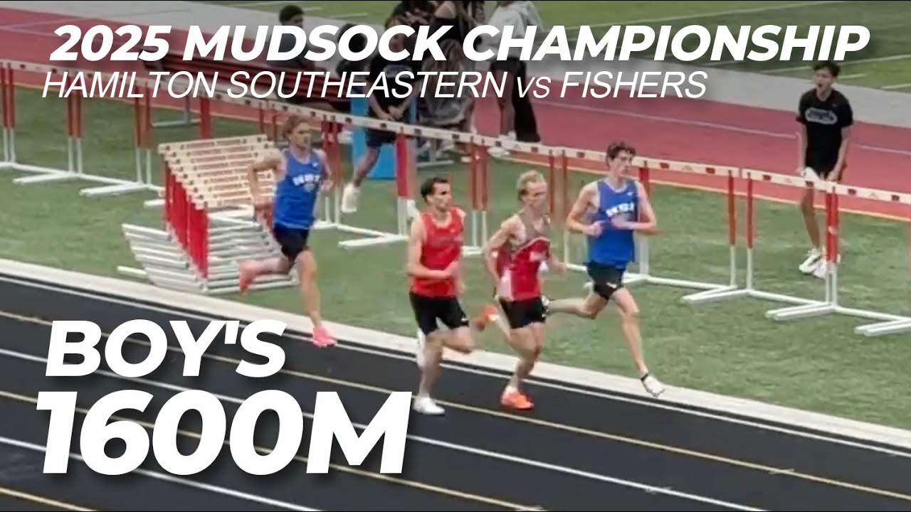 2025 Mudsock - HSE vs Fishers Boys 1600M - Liam Powers