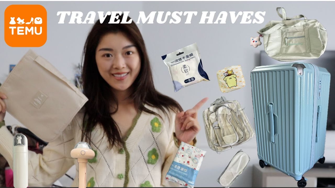 HUGE TEMU TRAVEL ESSENTIALS HAUL | Everything You Need For Your Next Trip AND MORE *NOT sponsored*