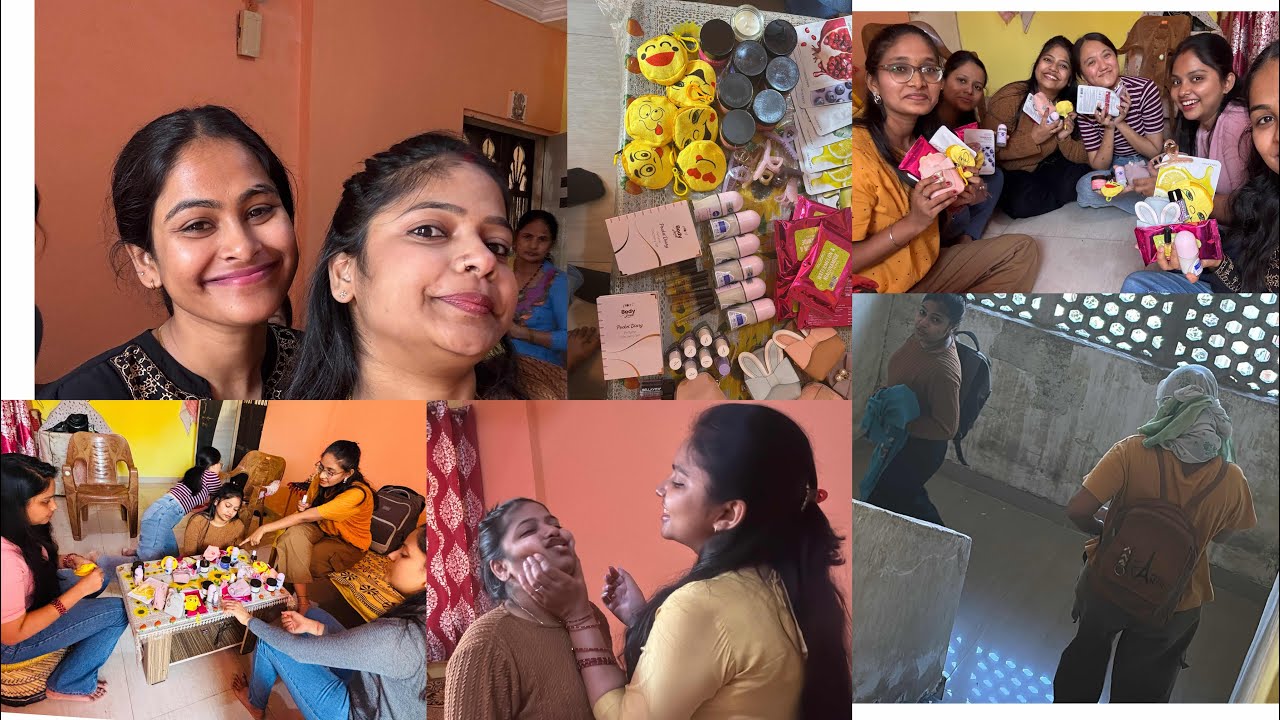 Hum sab Deepu Ka Ghar pe Pani puri khana Q Gaya hai Aur hum sab ko itna Saara gift Mila😂