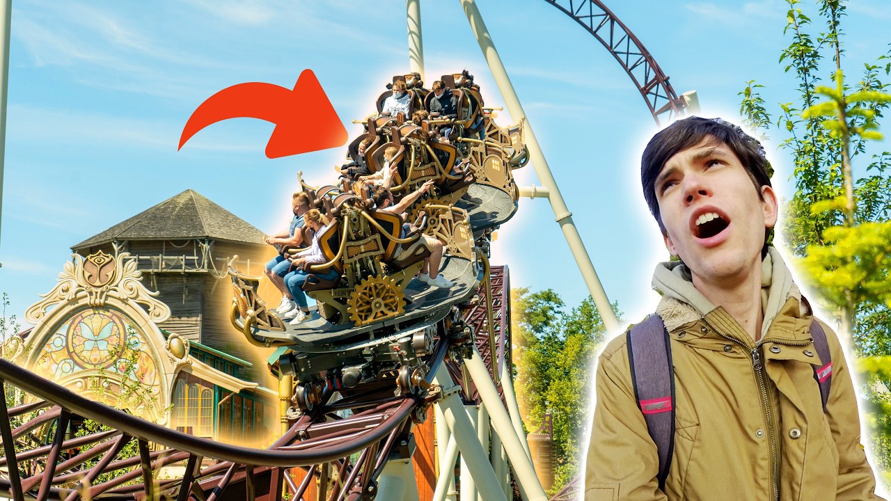 Découverte de THE RIDE TO HAPPINESS à Plopsaland !