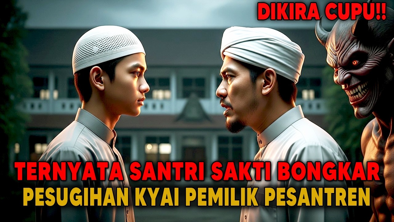 DIKIRA CUPU TERNYATA SANTRI SAKTI BONGKAR PESUGIHAN KYAI PEMILIK PESANTREN DI MALAM JUMAT KLIWON!