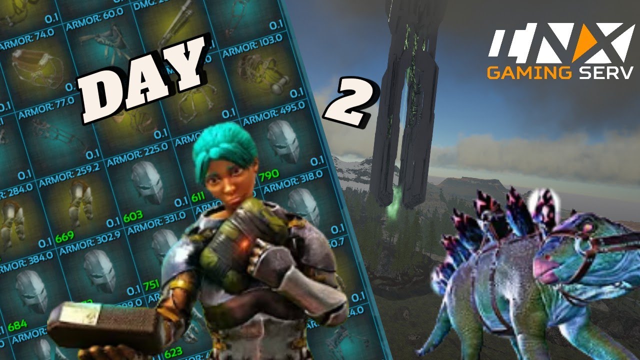 Raiding & Defending MY OP Desert Crack On DAY 2 - ARK: Survival Evolved