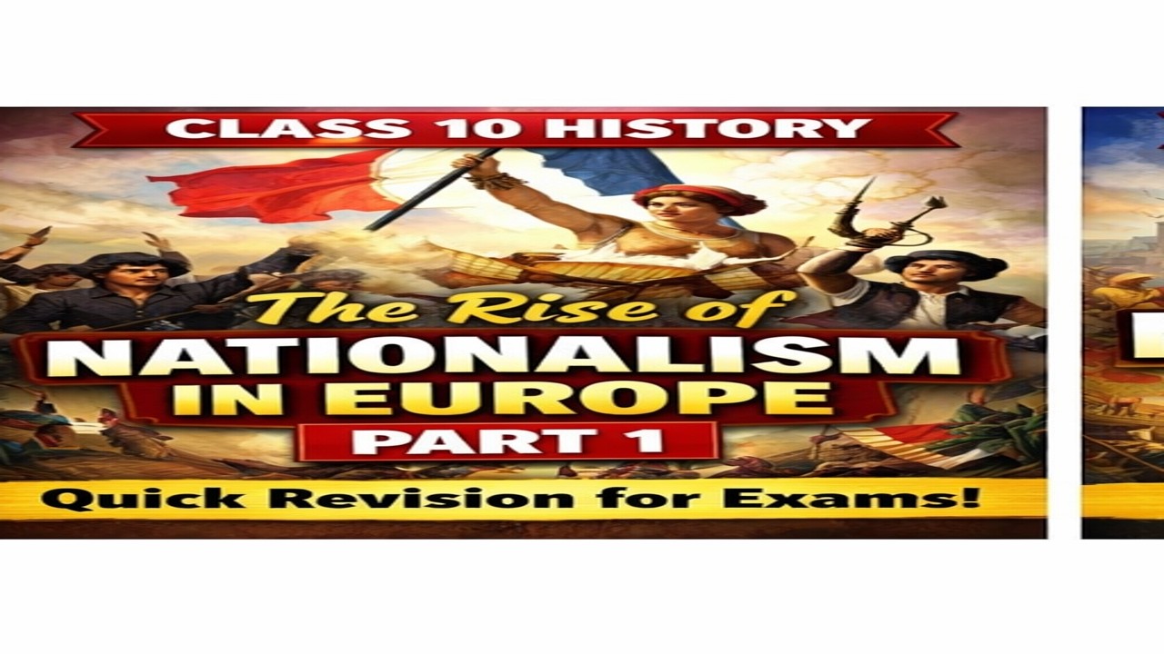 The Rise of Nationalism in Europe Part 1 | Class 10 History Chapter 1 | CBSE Quick Revision | NCERT