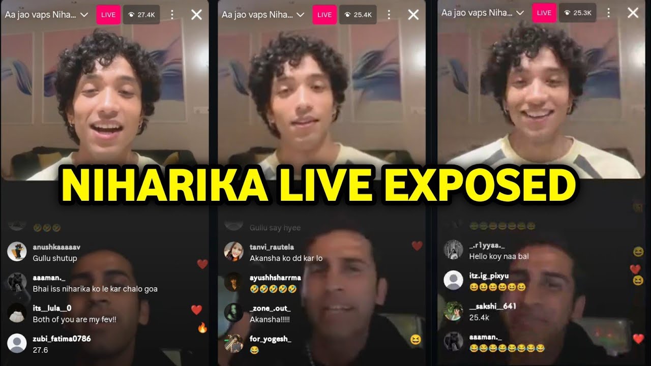 Yogesh Rawat & Kushal Tanwar Gullu Live Expose Niharika Tiwari 