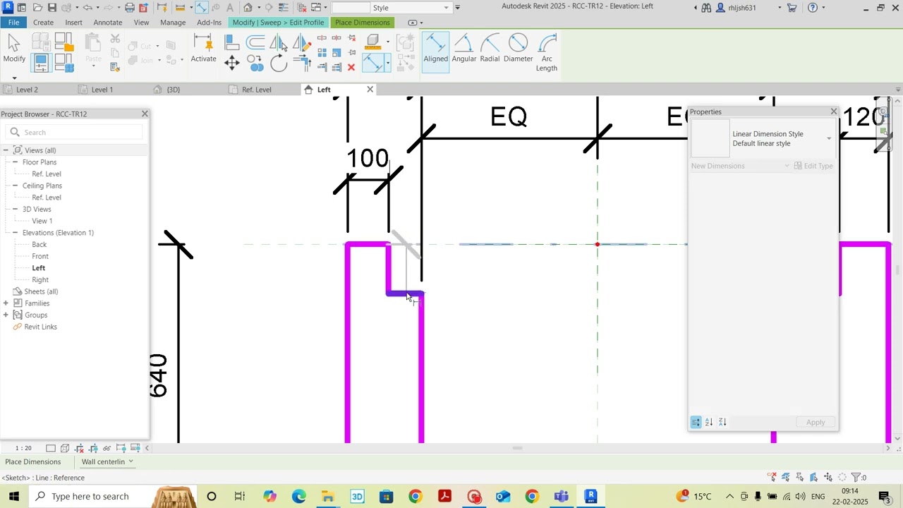 HOW TO CREATE RCC TRENCH IN REVIT | PART1