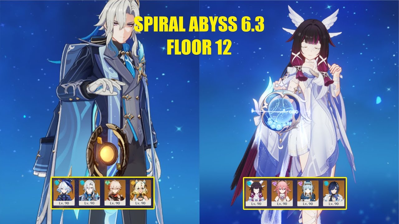 Spiral Abyss 6.3 LUNA 4 C0 Neuvillette C0 Columbina Ineffa | Genshin Impact