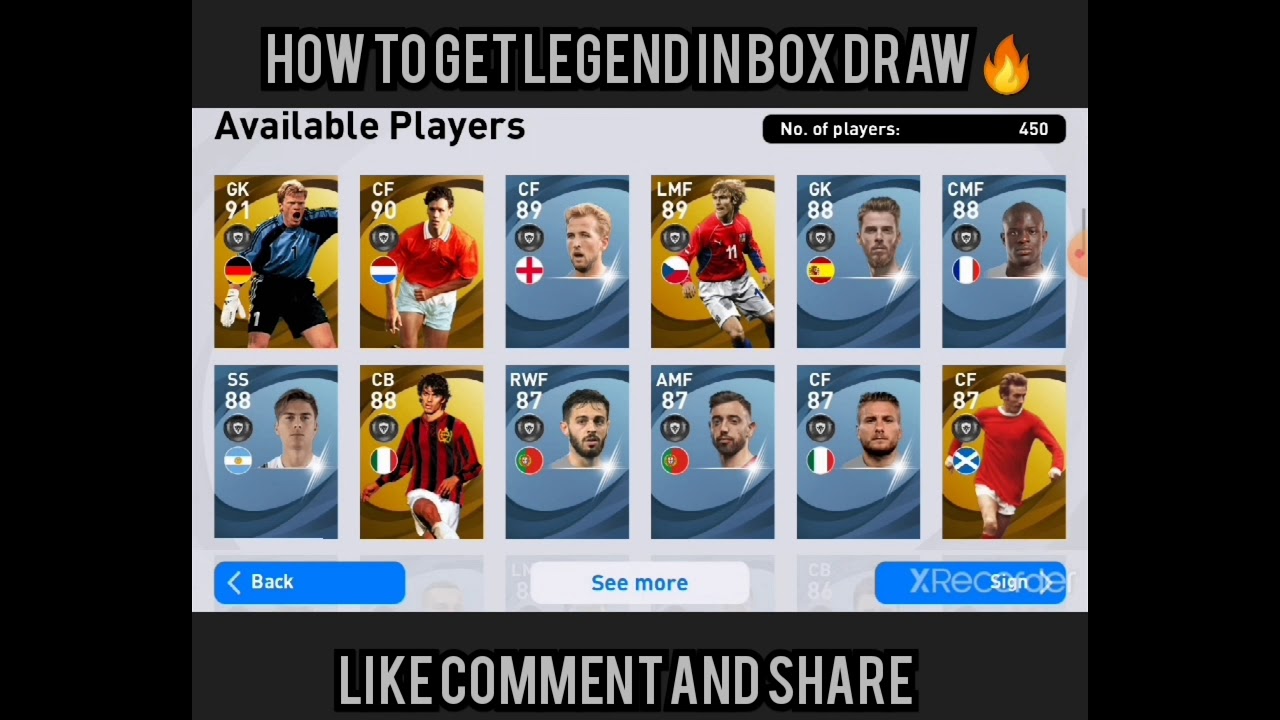 HOW TO GET LEGEND WORLDWIDE LEGEND BOX DRAW 100% WORKING TRICK🔥|LEGEND DRAW