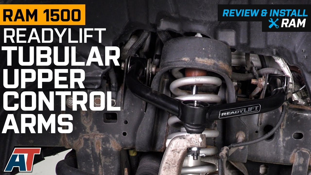 2006-2018 RAM 1500 ReadyLIFT Tubular Upper Control Arms Review & Install