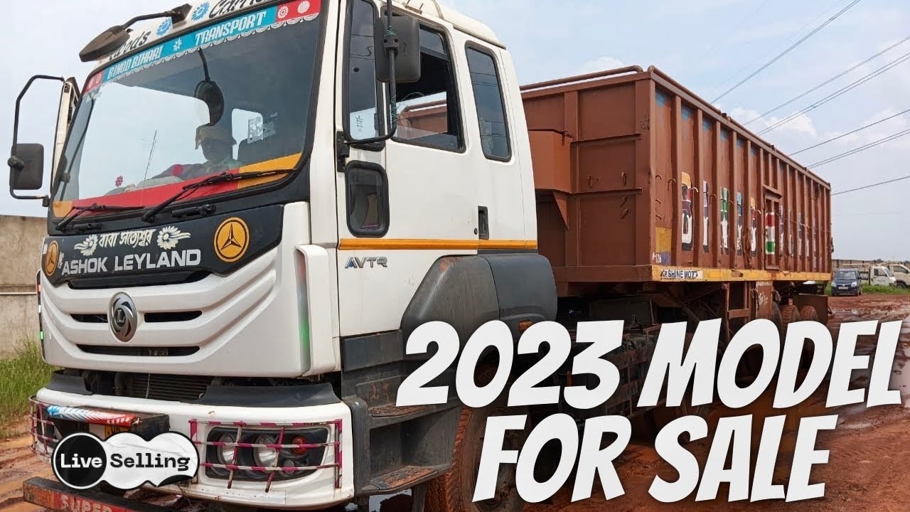 Second hand truck best condition Ashokleyland 18 wheel horse for sale 2023 model 