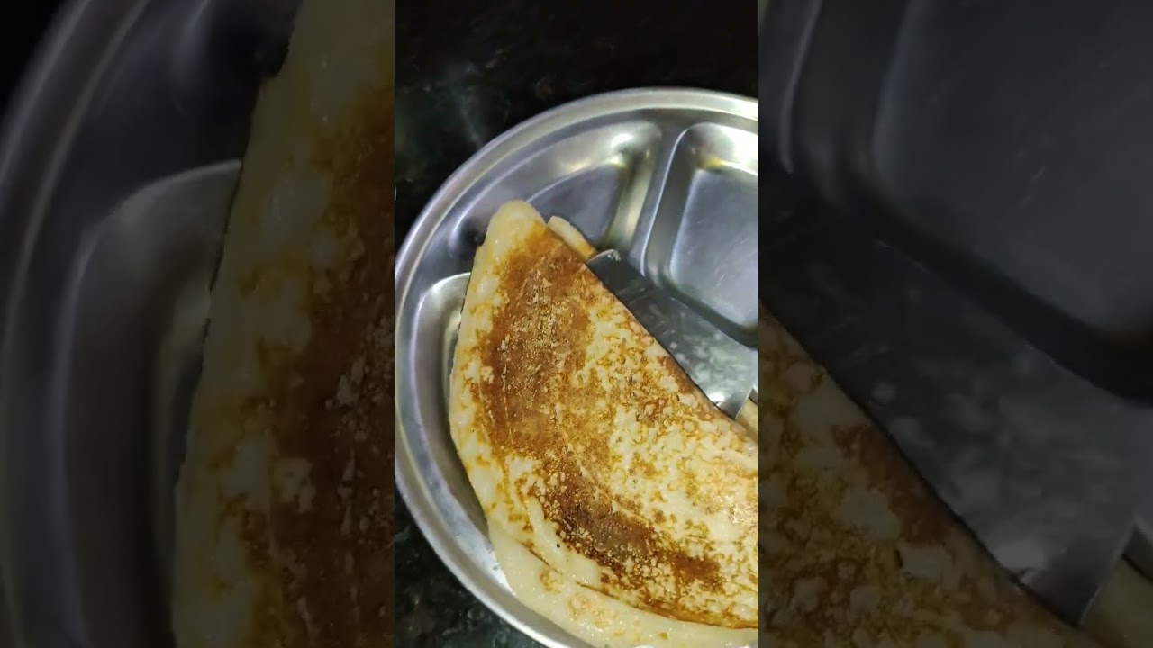 Wheat flour and regular dosa batter dosa 