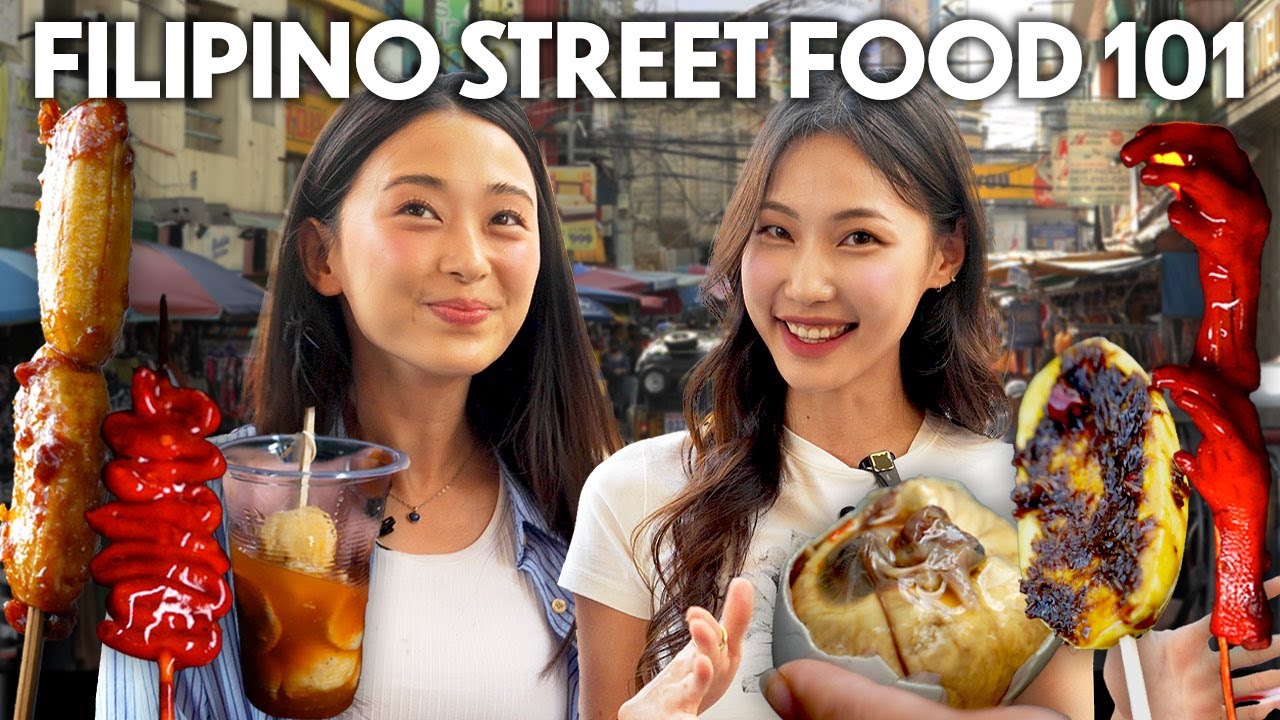 Introducing Filipino Street Food to Korean Content Creator Doobydobap!
