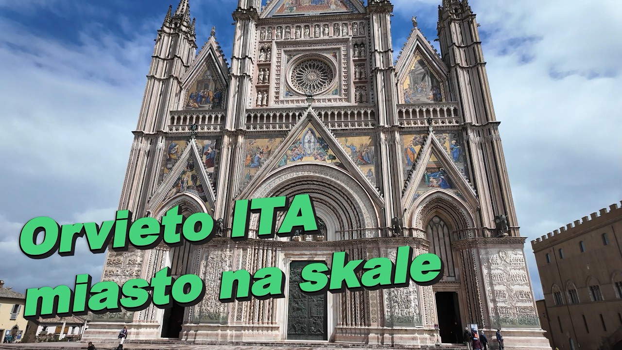 2026. 4K. Orvieto ITA miasto na skale