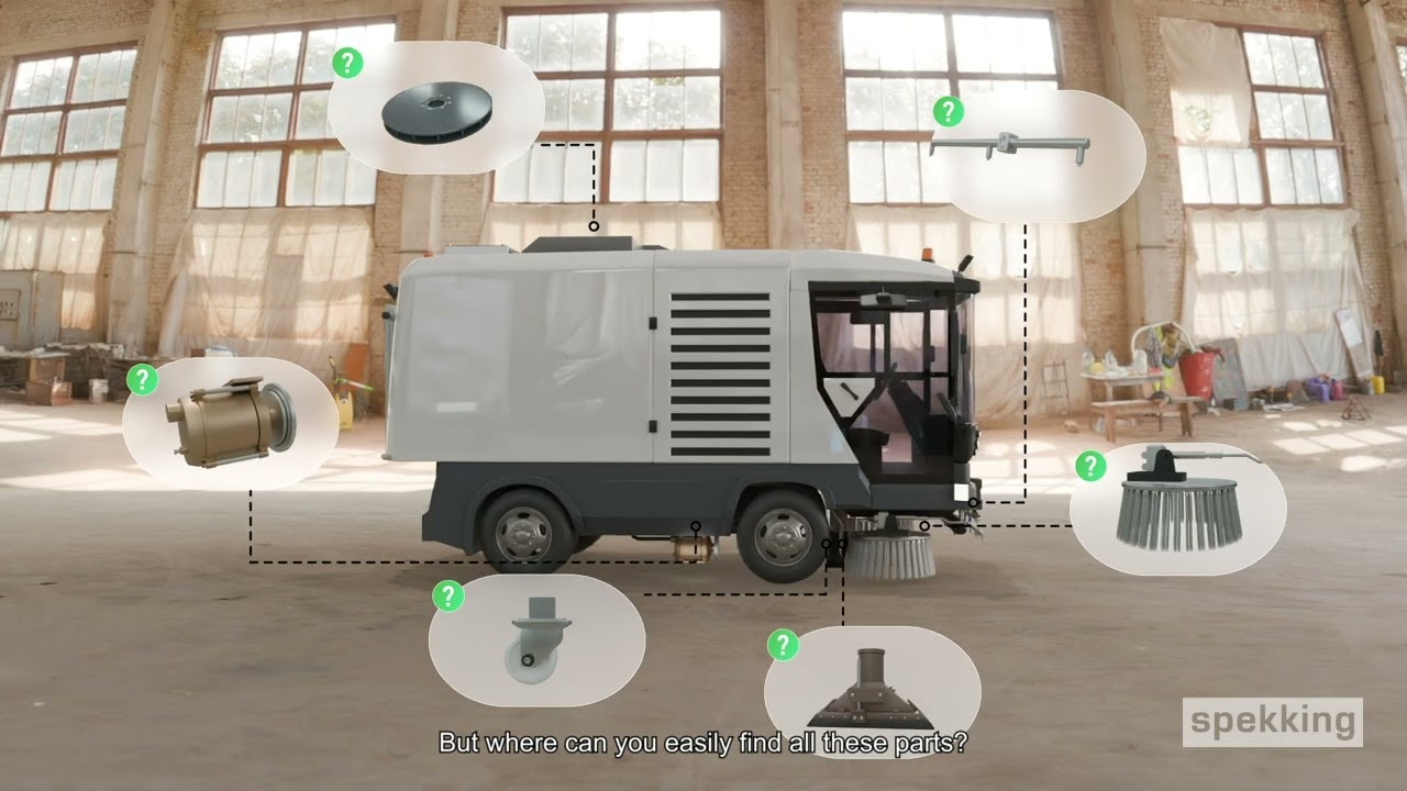 Spekking Sweeper Spare Parts