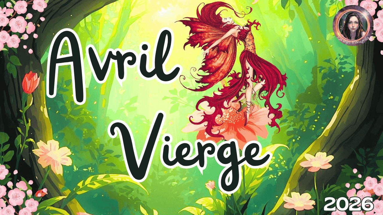 VIERGE ♍ AVRIL🐦&zwj;🔥🧿Magnifique guidance pleine de douceur  🧿☘️  2026