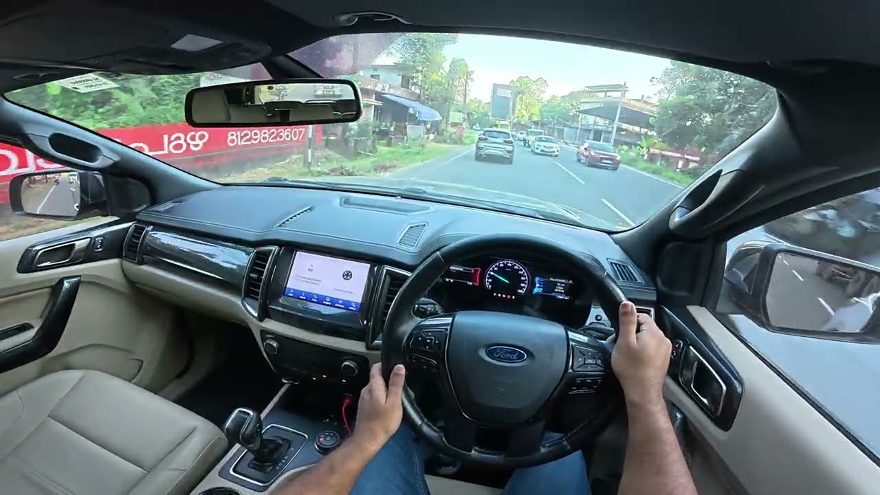POV DRIVE FORD ENDEAVOUR 2021|2.0L ECOBLUE TURBOCHARGED DIESEL ENGINE|1996cc|10-speed AT 4WD[4K]
