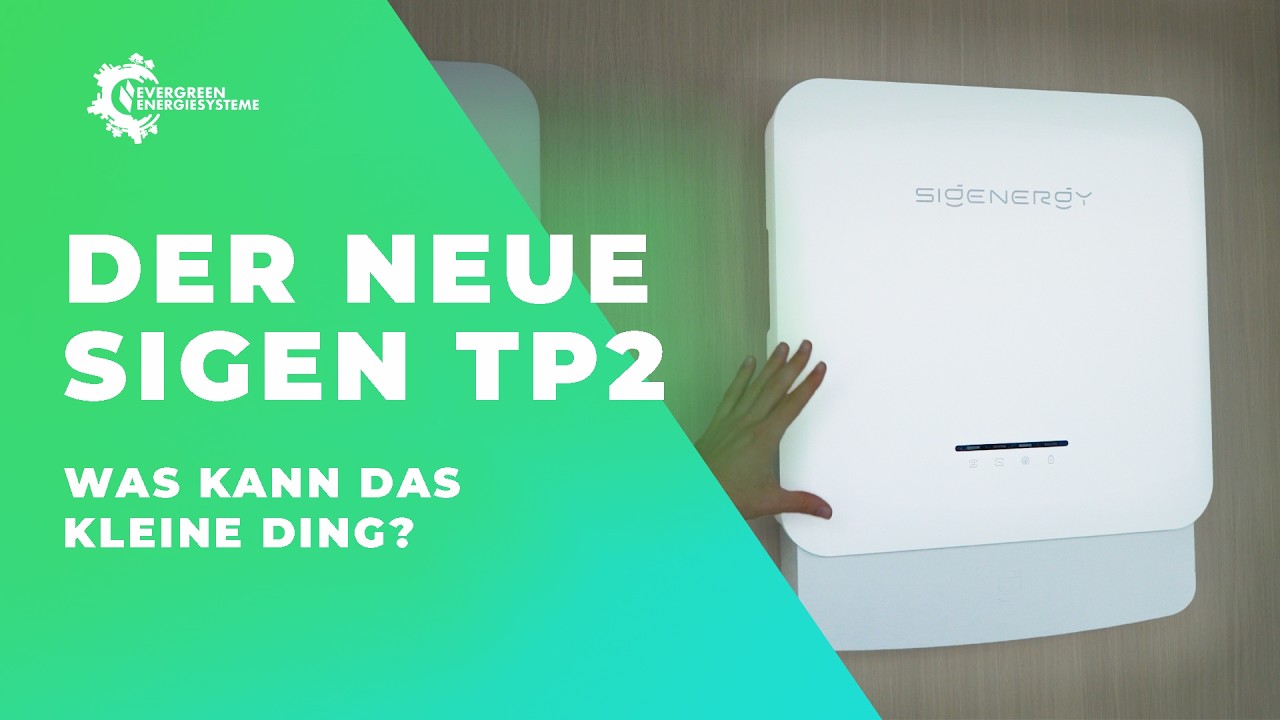 Sigenergy TP2 erklärt – Schlanker Wechselrichter für bis zu 12 kW