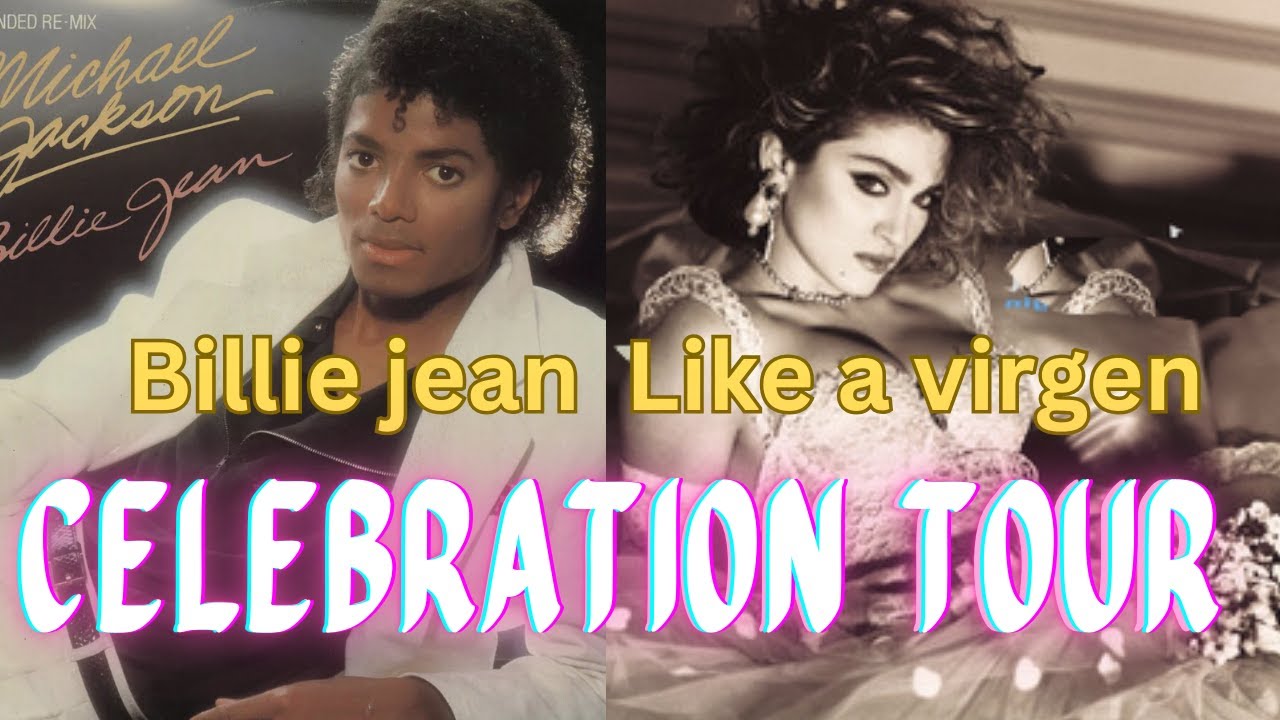 Madonna  - billie jean / like a virgen (Celebration Tour Studio Version) PS DAN T