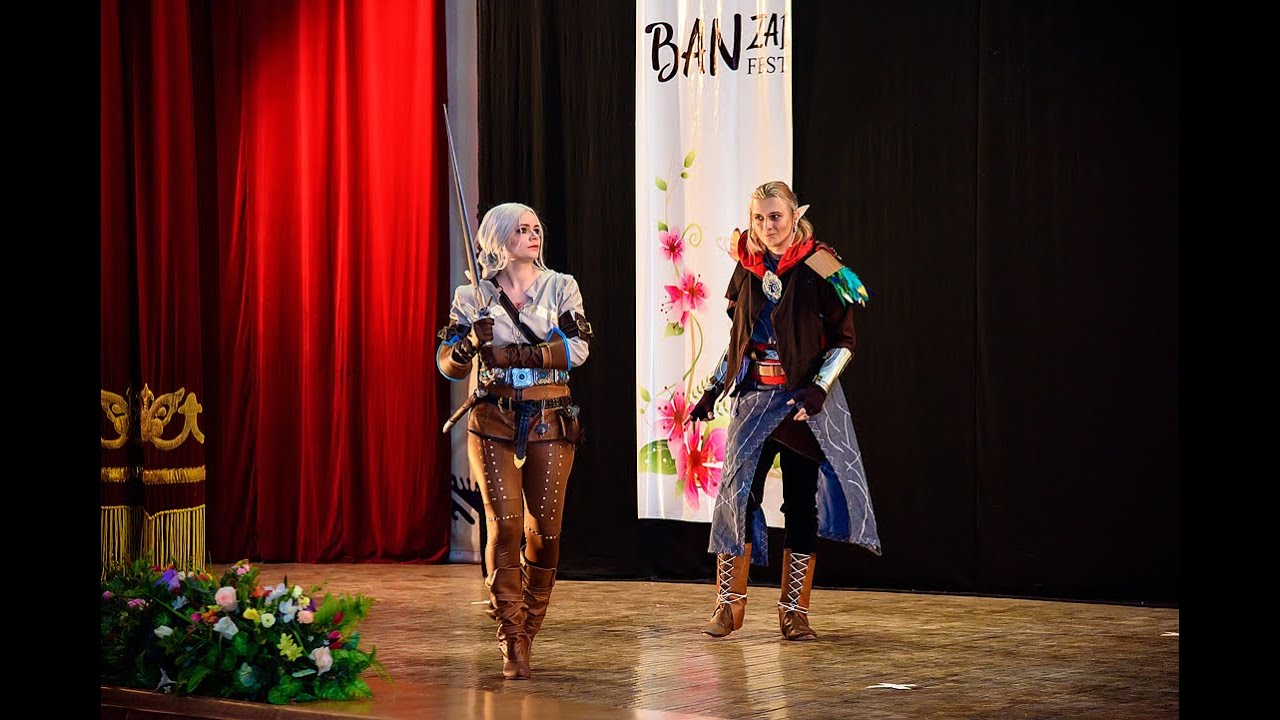 Косплей сценка «Ведьмак» | The Witcher Cosplay | Банзай Фестиваль Весна 2019 Бишкек