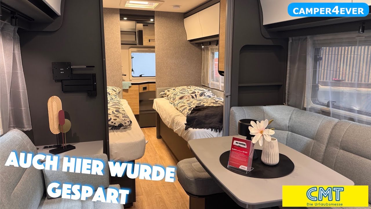 NEU 2025: Dethleffs Beduin Scandinavia 550 BET - verschlimmbessert,mit einigen praktischen Schwächen